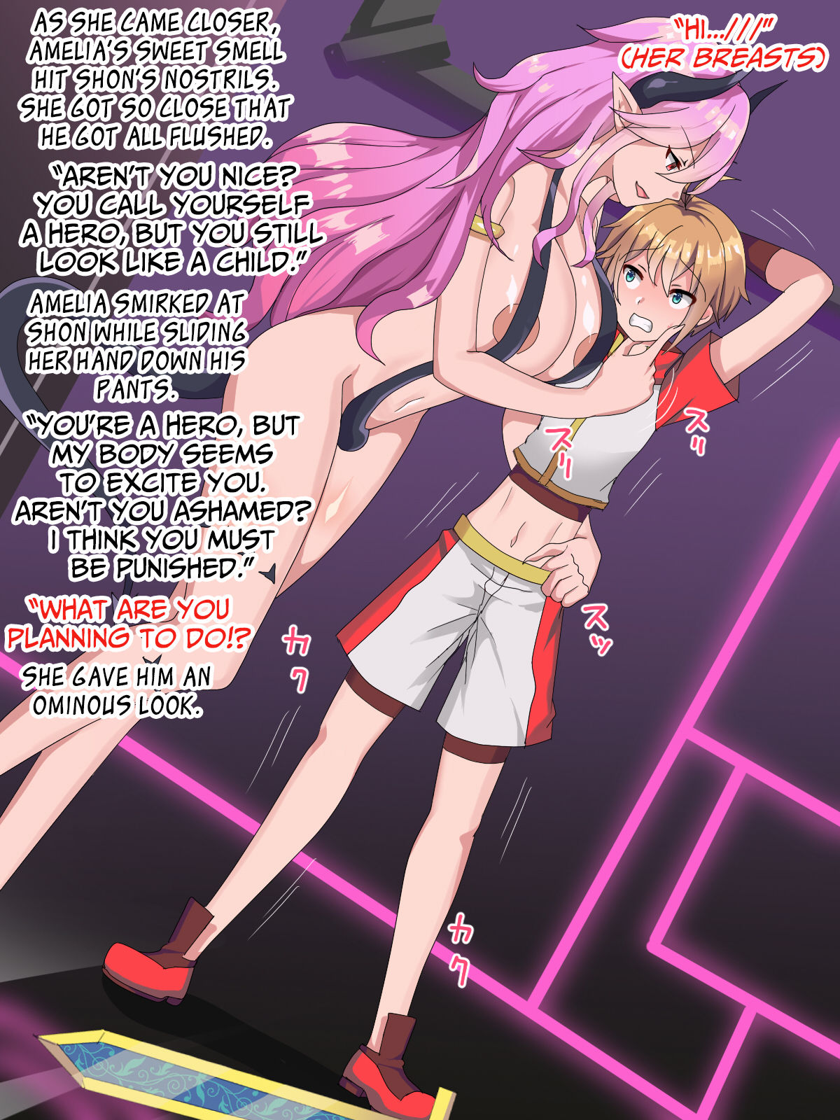 Futanari Mazoku no Onee-san ni Haiboku Shitara ~Hero Oneshota Choukyou~ page 4 full