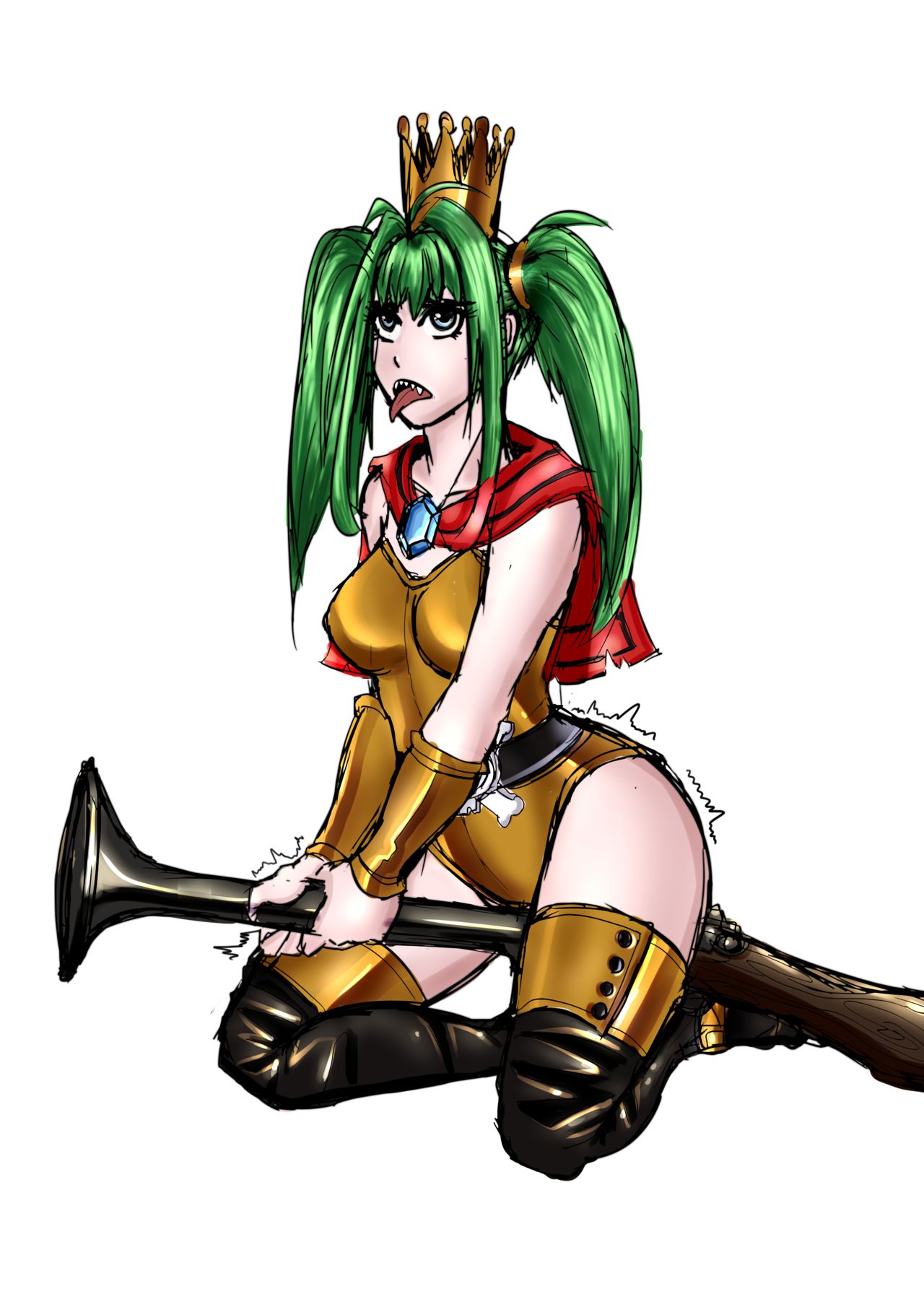 King K. Rool Humanized Genderbend page 3 full