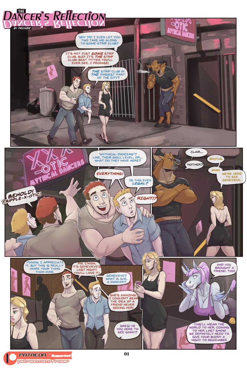 The Dancer's Reflection page 1 full