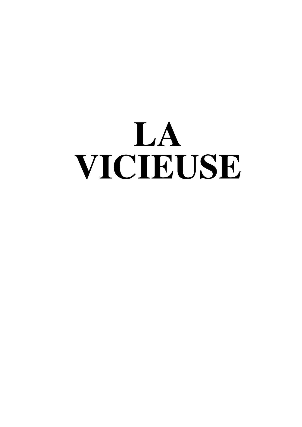 La Vicieuse page 2 full