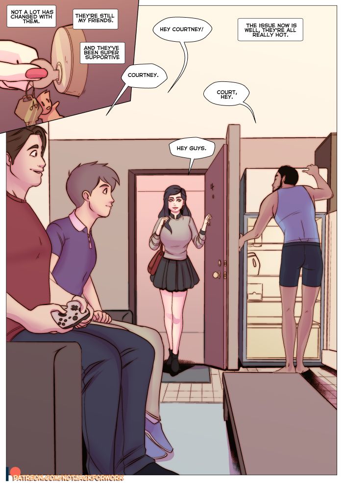 Courtney & Her Roommates page 3 full