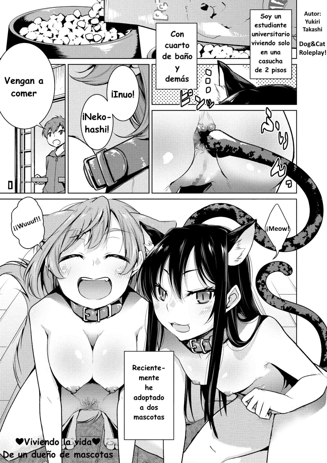 Narikiri Wan Nyan | Dog & Cat Roleplay page 1 full