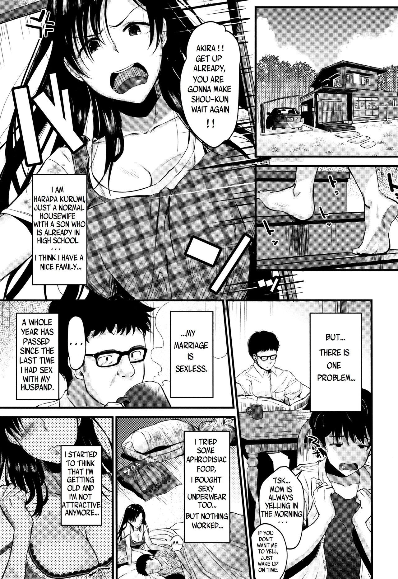 Kyonyuu Mama no Onayami Kaiketsu Saku!? page 1 full