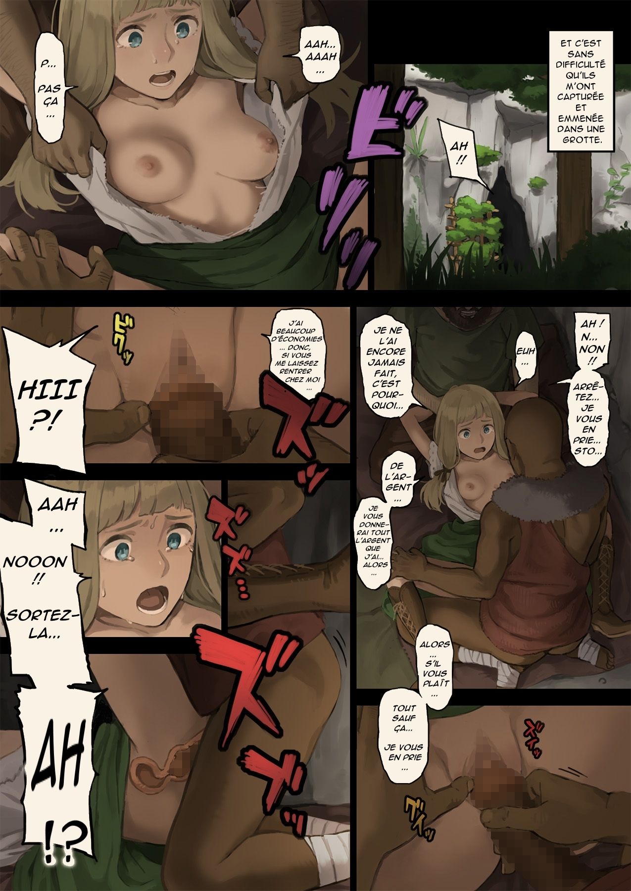 Mori de Deatta Touzoku ni Tsukamatte Shimatta Watashi wa... | mauvaise rencontre en forêt page 7 full