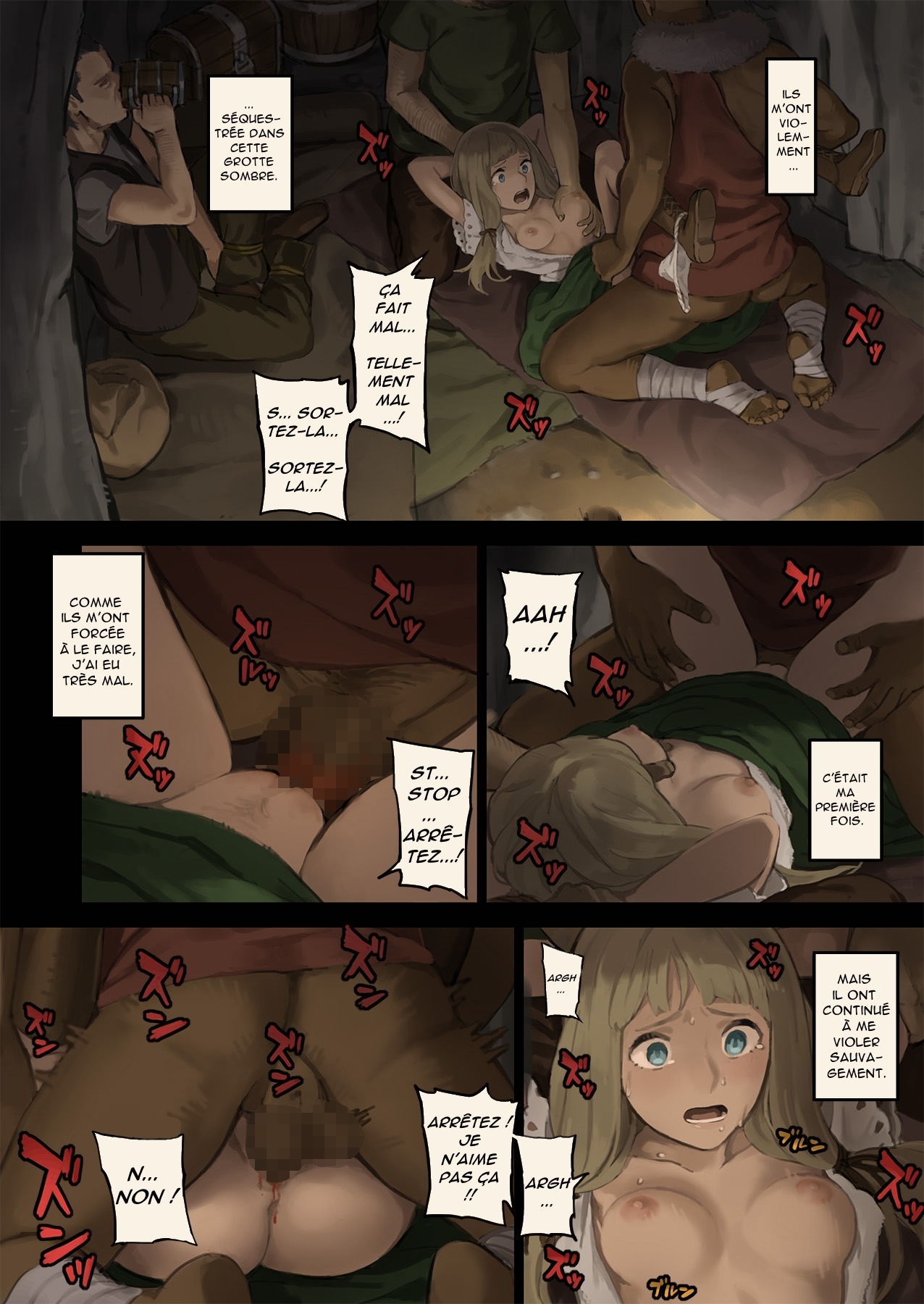 Mori de Deatta Touzoku ni Tsukamatte Shimatta Watashi wa... | mauvaise rencontre en forêt page 8 full