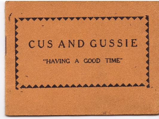Gus and Gussie - "Having a Good Time" page 1 full
