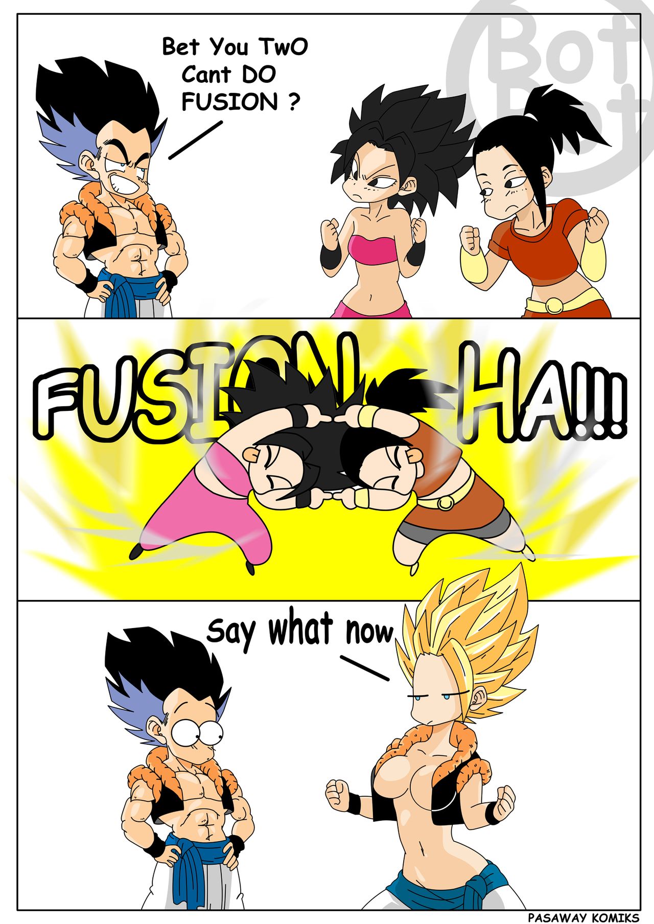 Dragon Ball Yamete: Fusion Battle page 2 full