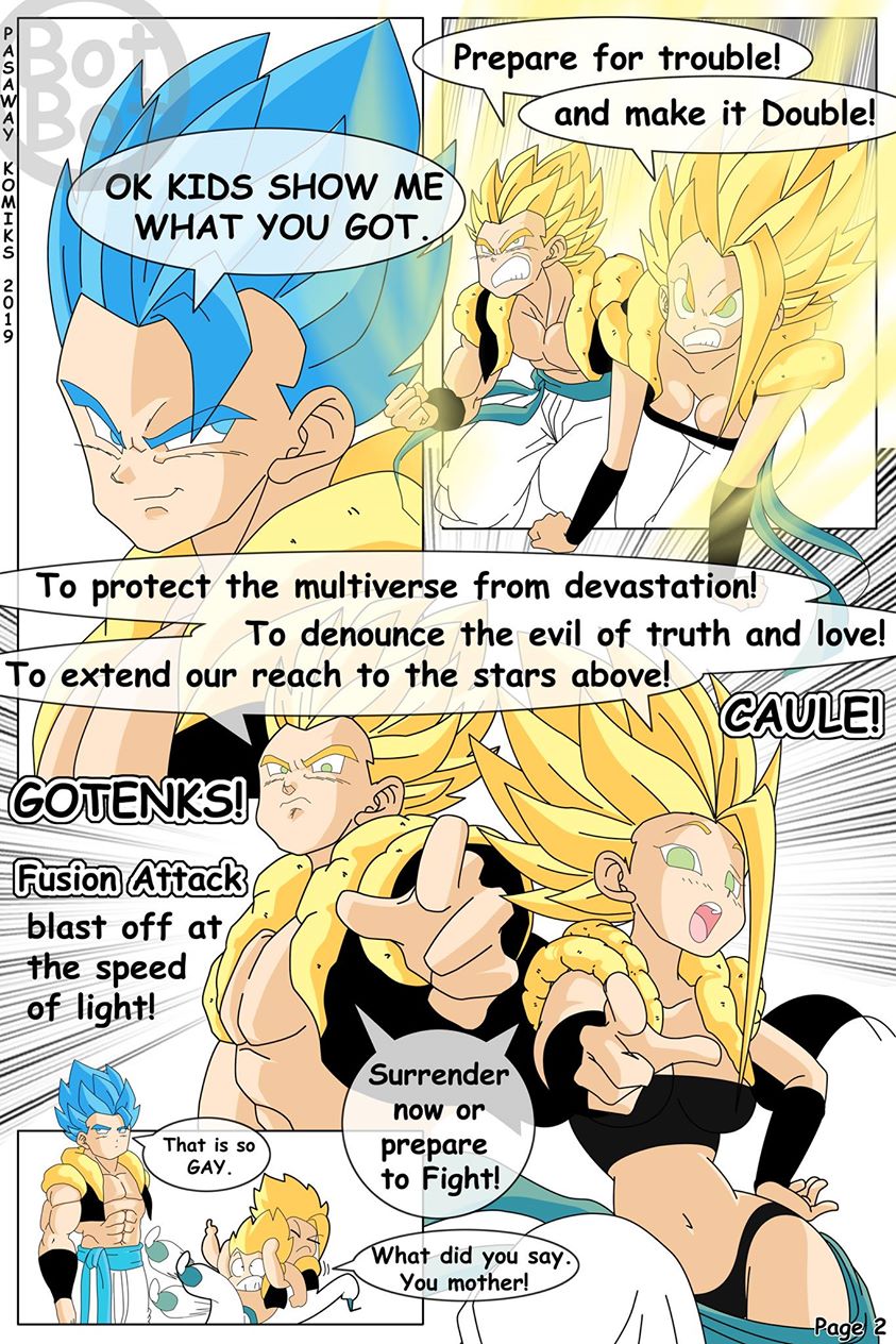 Dragon Ball Yamete: Fusion Battle page 9 full