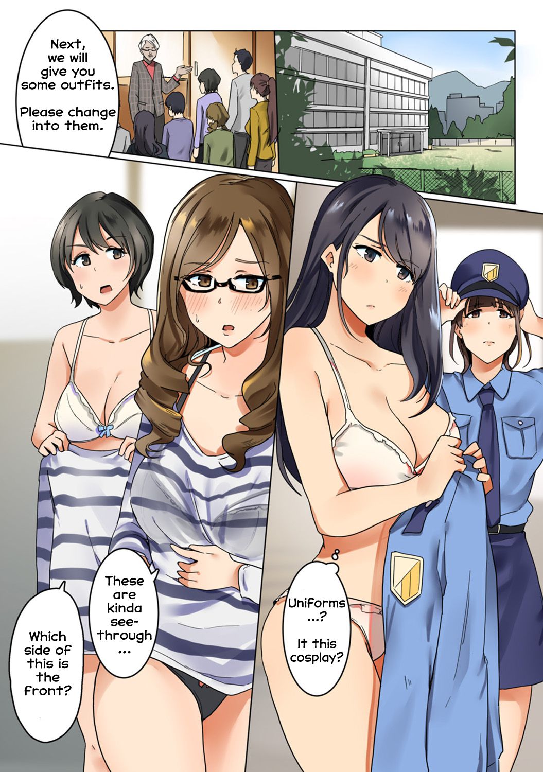 Kangoku Zemi Kanshu ni Zettai Fukujuu o Shiirarete... Ch.1 page 3 full
