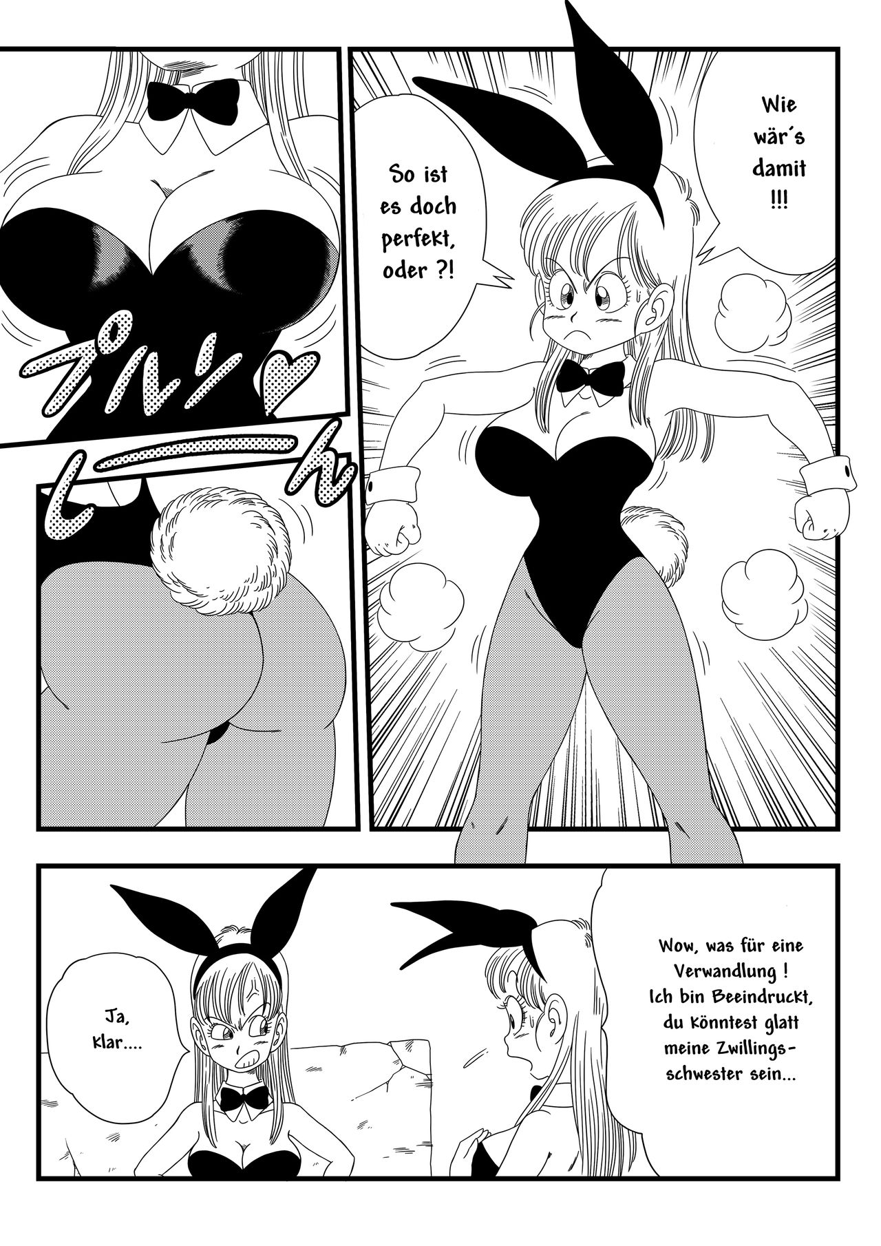 Bunny Girl Transformation page 5 full
