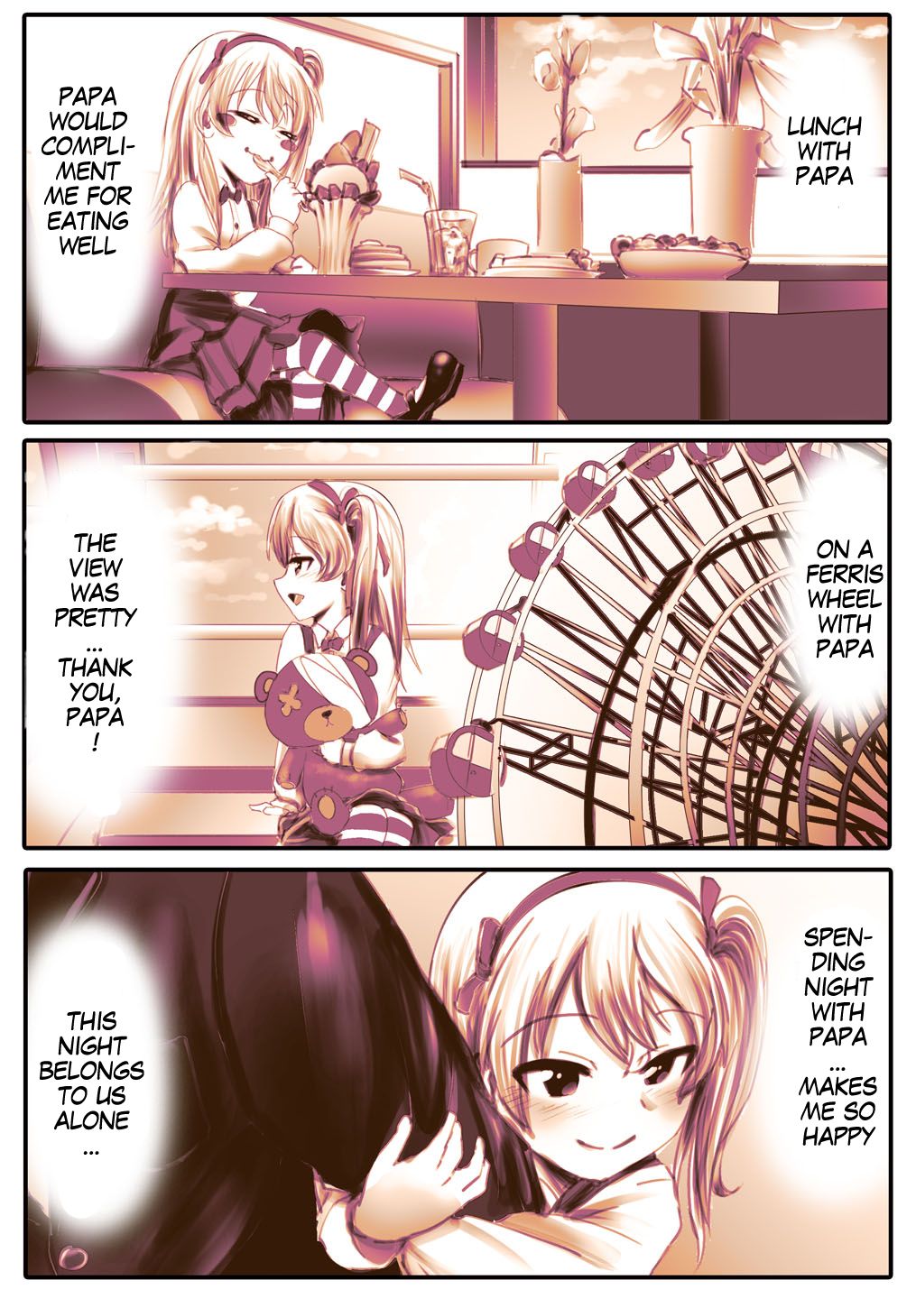 Papa Daa~isuki Arisu-chan | Papa-Loving Arisu-Chan page 3 full