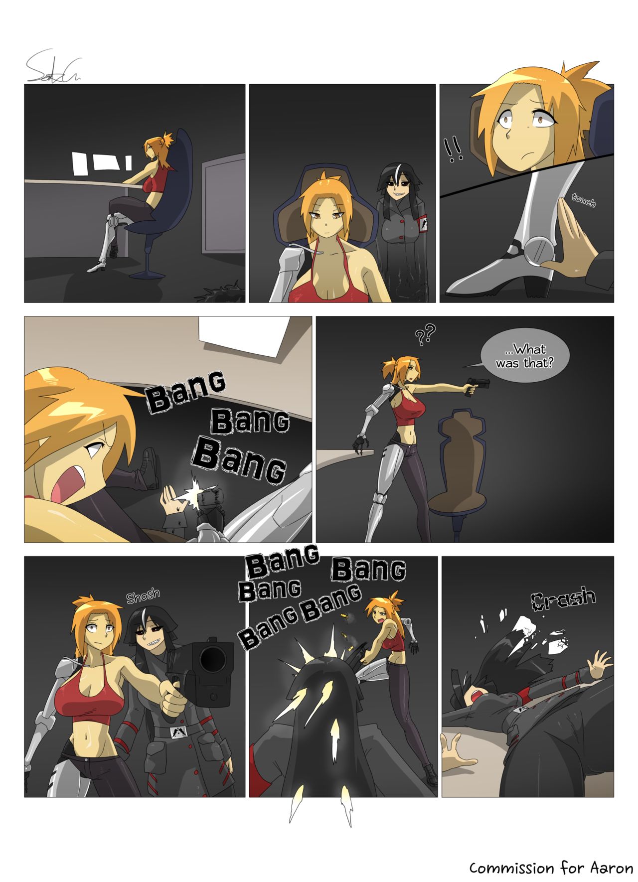 Nina vs Fran page 1 full