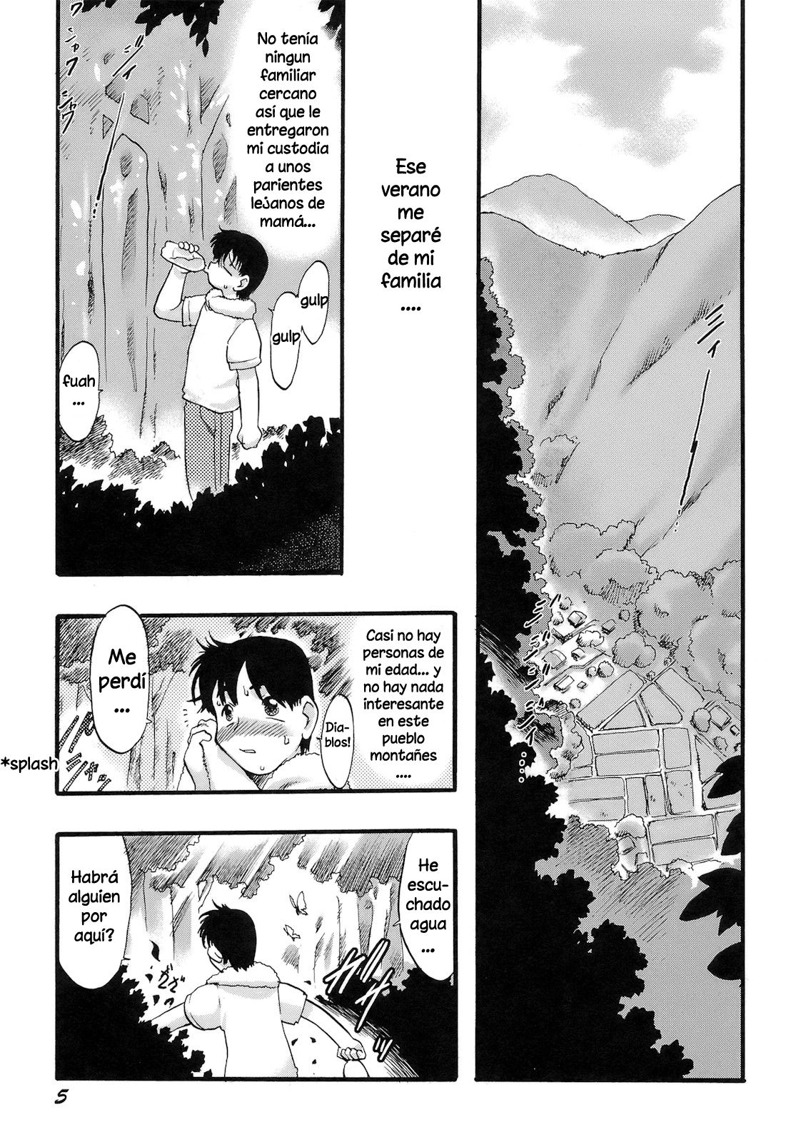 Osanaki Hana - Kami Haramishi Otome | El dios que vive en la montaña page 5 full