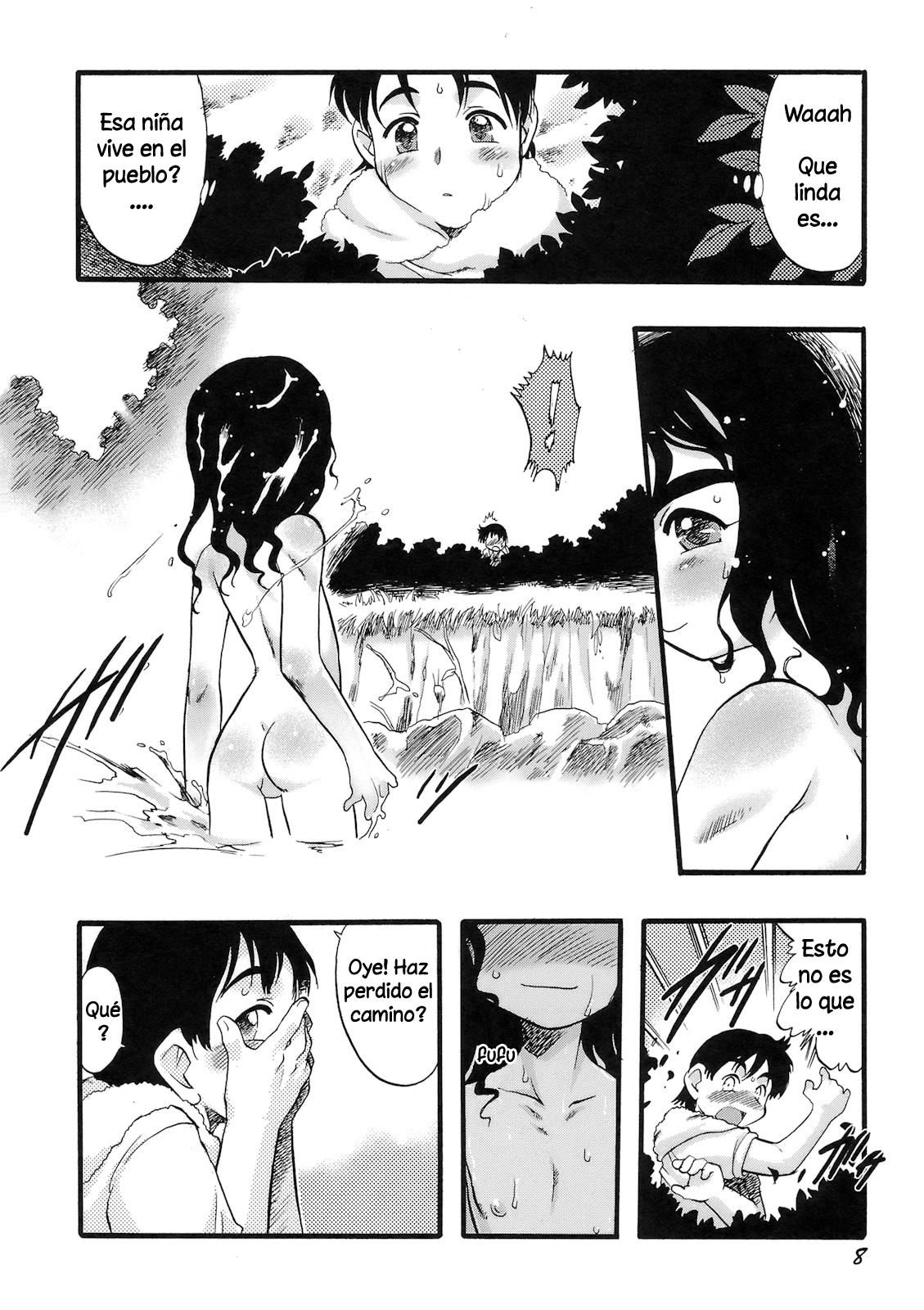 Osanaki Hana - Kami Haramishi Otome | El dios que vive en la montaña page 8 full