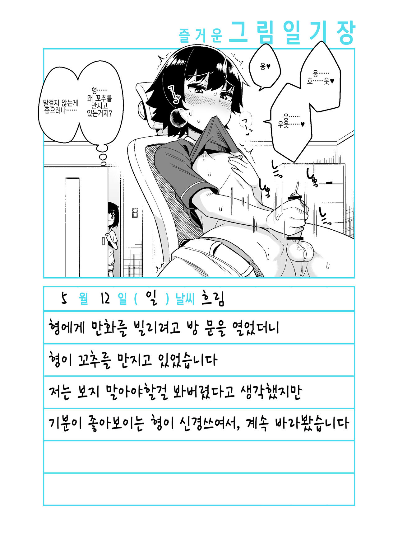 Onii-chan Choukyou Nikki | 형 조교일기 page 4 full