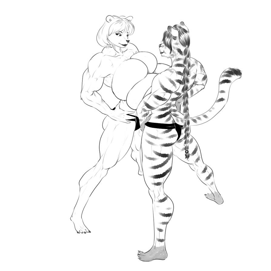 Masha vs Lihua in Sumo page 1 full