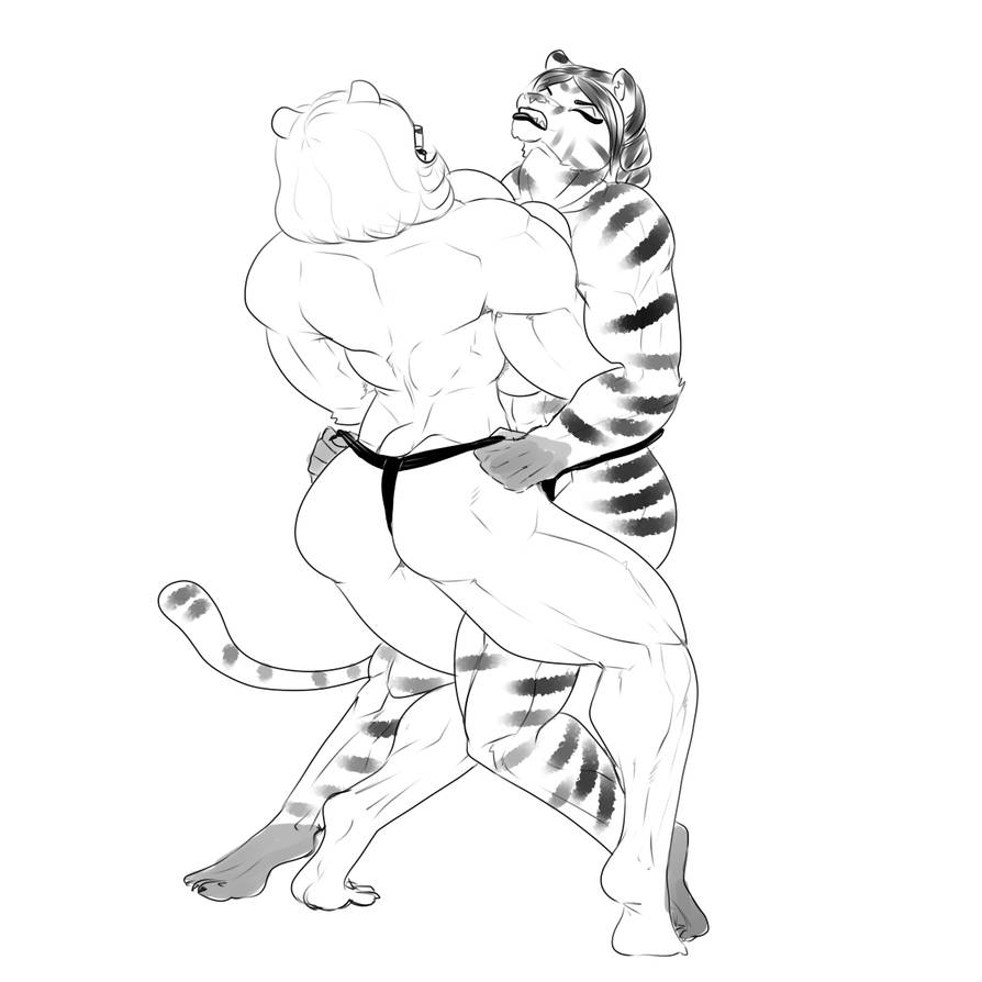 Masha vs Lihua in Sumo page 3 full