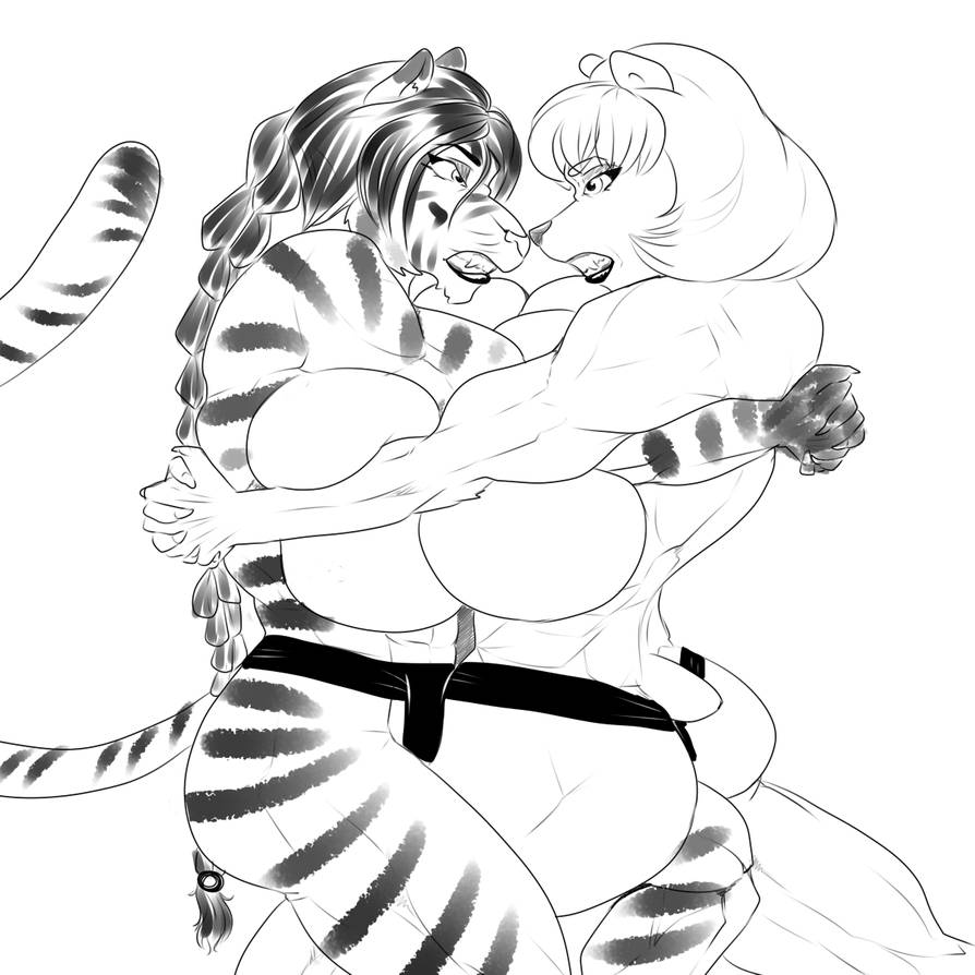 Masha vs Lihua in Sumo page 4 full