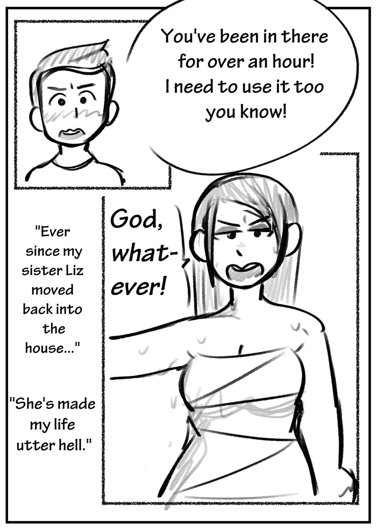 WINCEST COMIC page 2 full