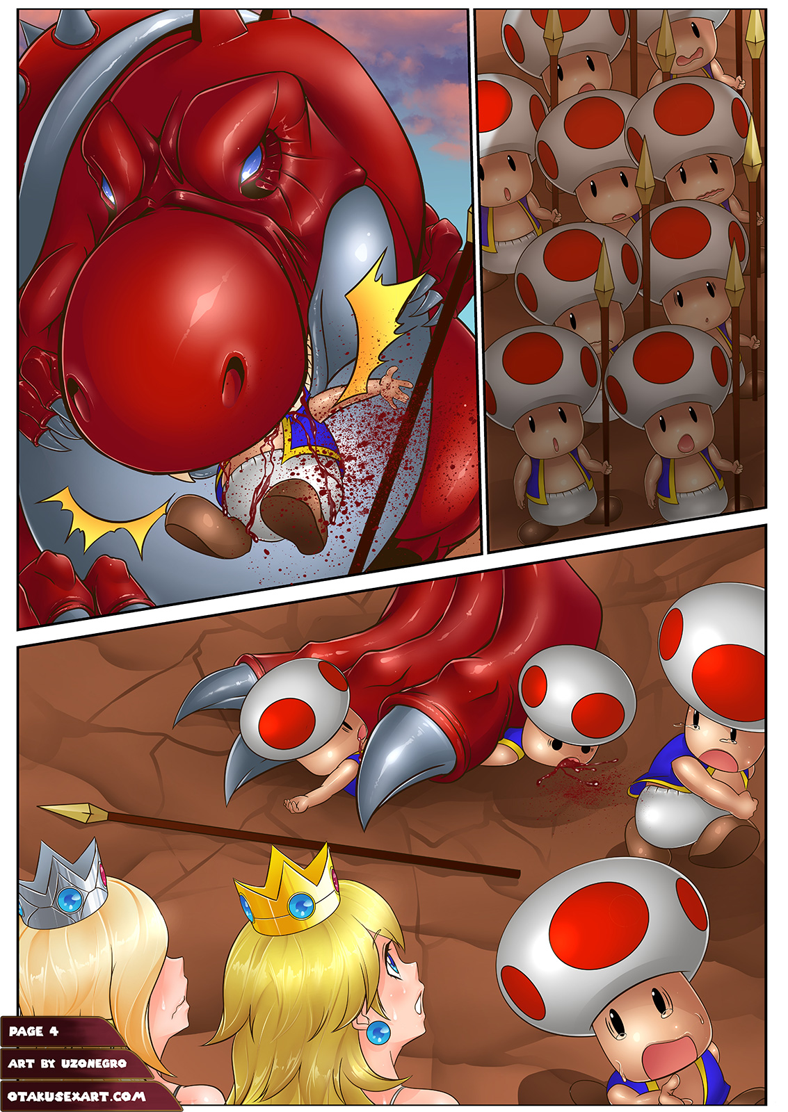 Two Princesses One Yoshi #2 page 8 full