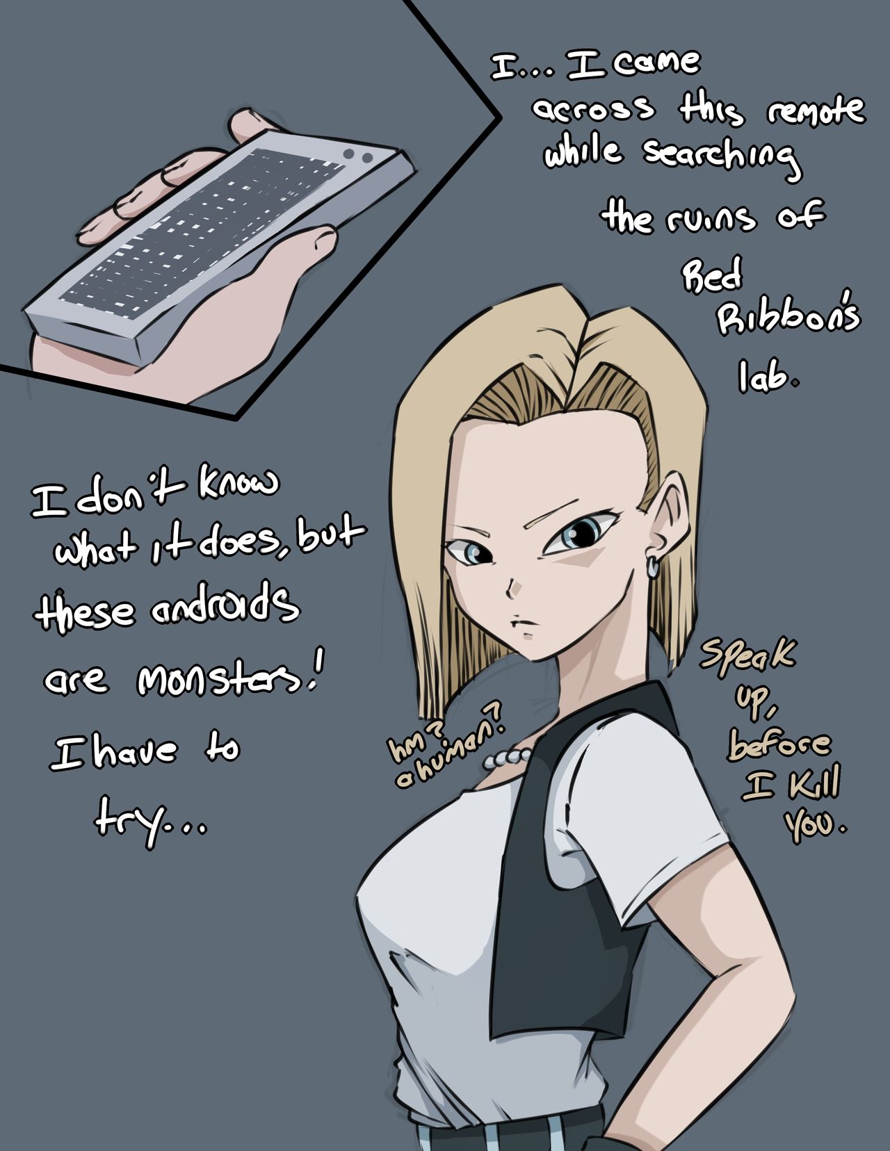 Android 18's remote page 1 full