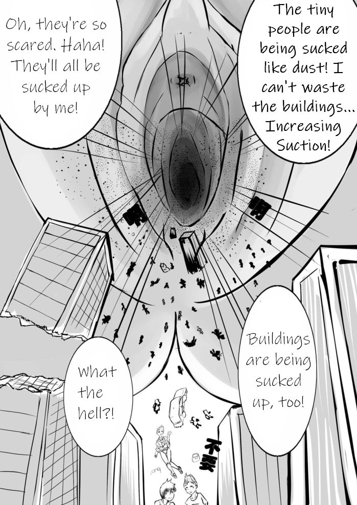 Homemade comic Alien Woman Attacks the City page 9 full
