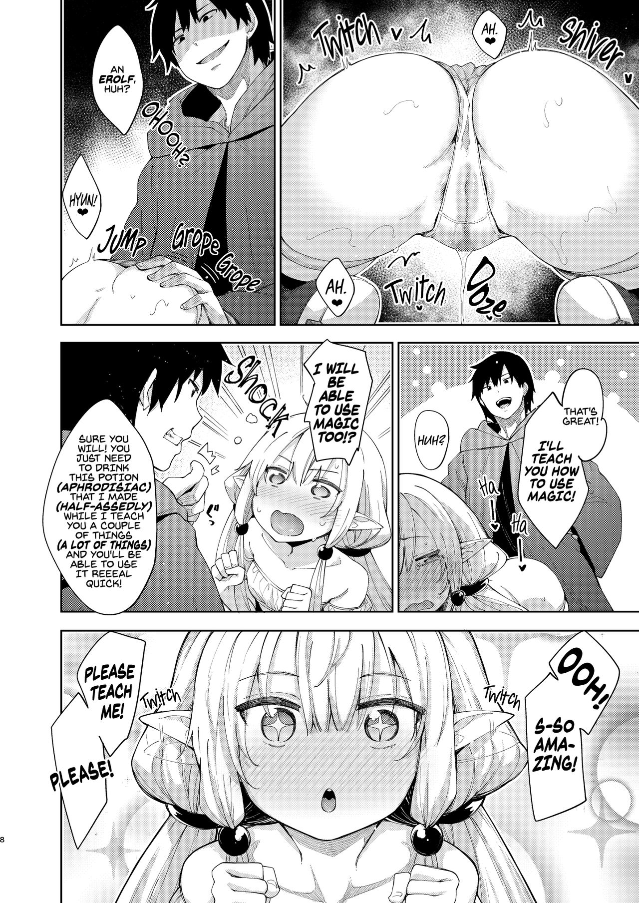 Isekai Kita no de Mahou o Sukebe na Koto ni Riyou Shiyou to Omou II | I'm in Another World, so I Guess I'll Use Magic to Be Lewd II page 8 full