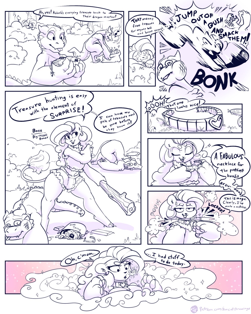 Bimbose Adventures page 1 full
