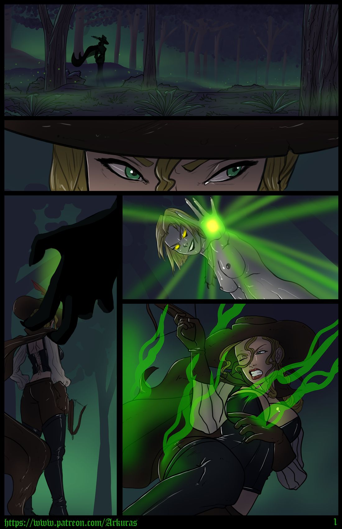 Wicked Hunter page 1 full