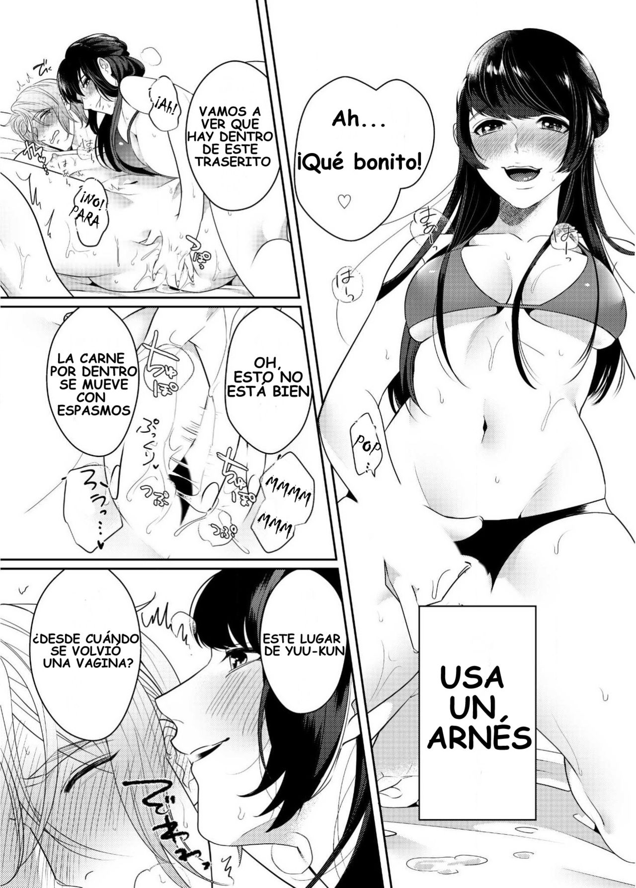 Chica con arnés y chico pasivo page 3 full