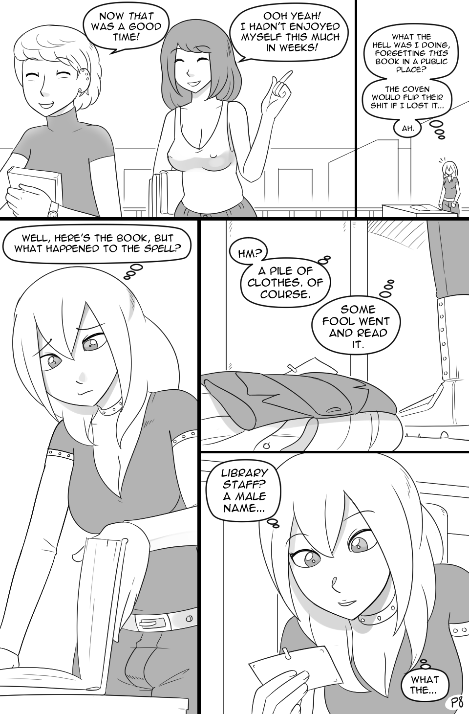 Sexy Magicks page 8 full
