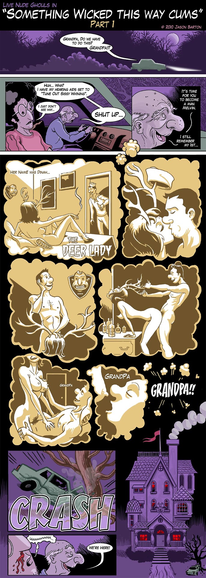 Live Nude Ghouls page 1 full