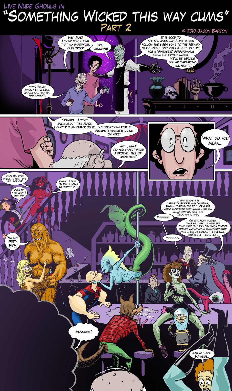 Live Nude Ghouls page 2 full