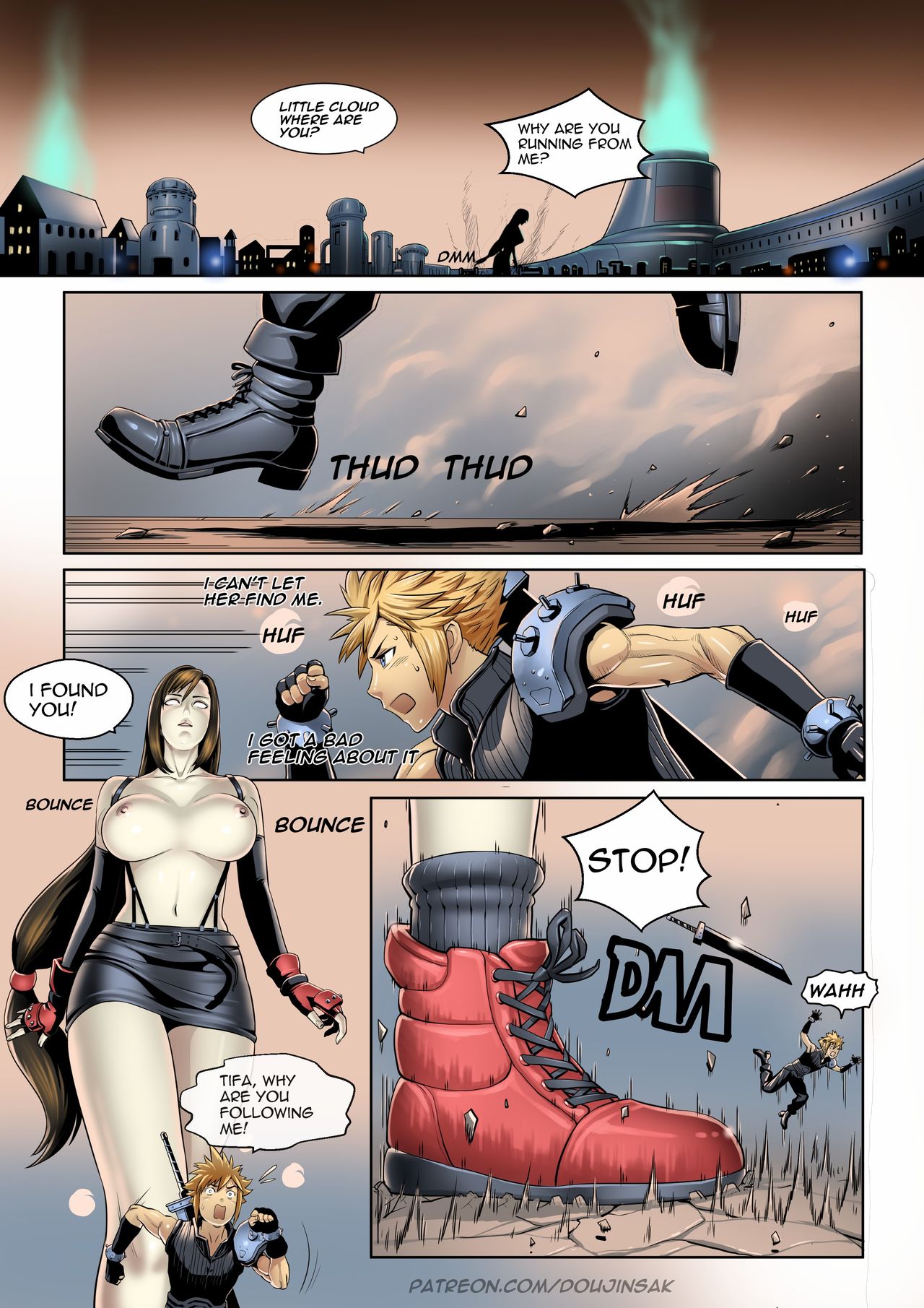 Giantess Fantasia 2 page 6 full