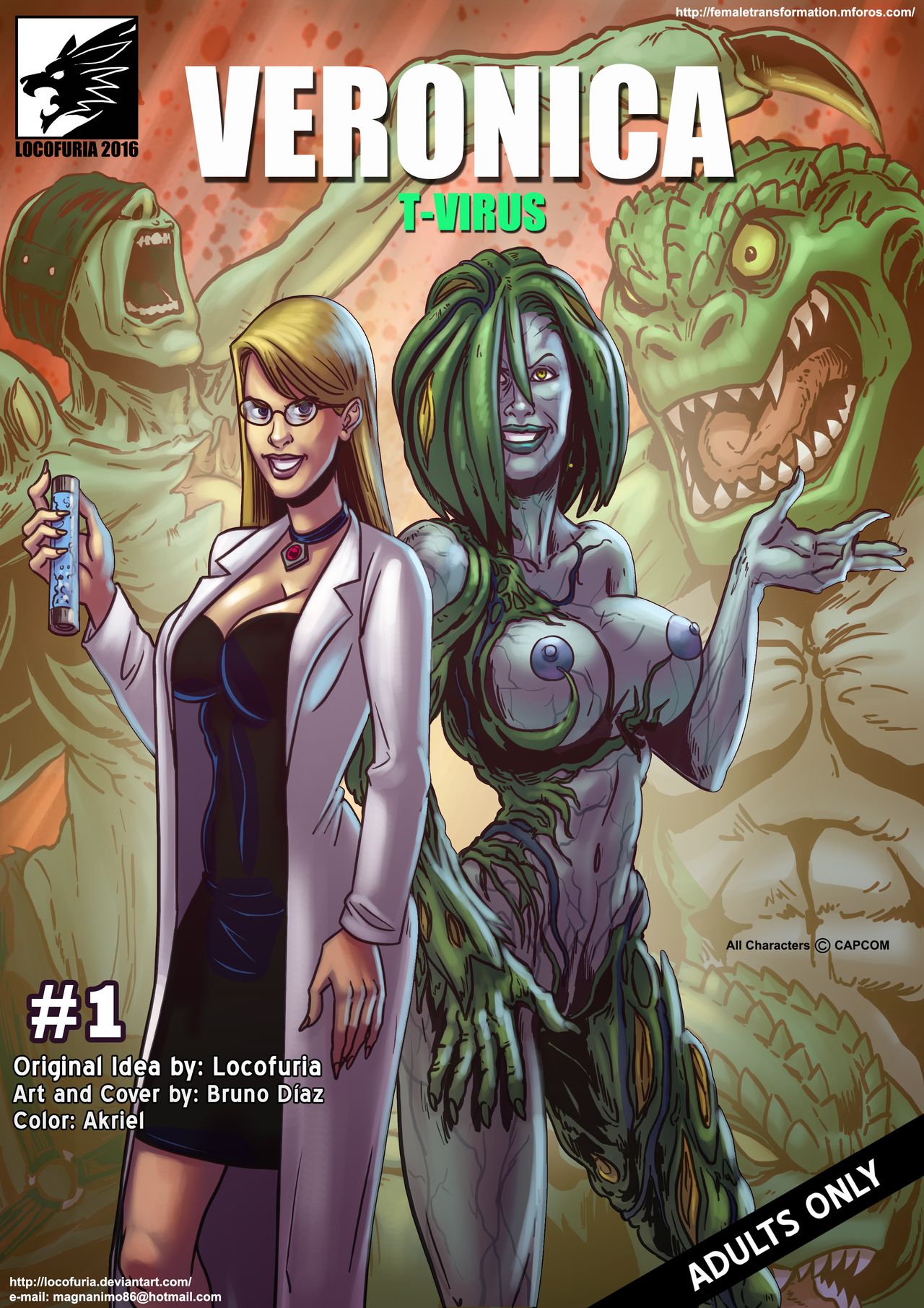 Veronica T-Virus #1 page 1 full