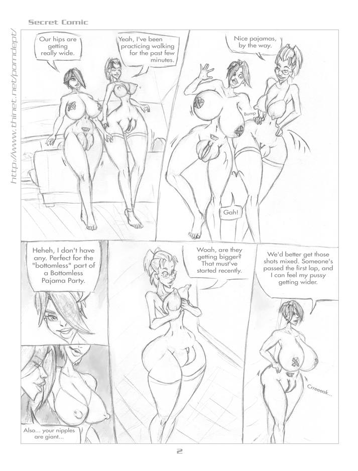 Bottomless Pajama Party page 2 full