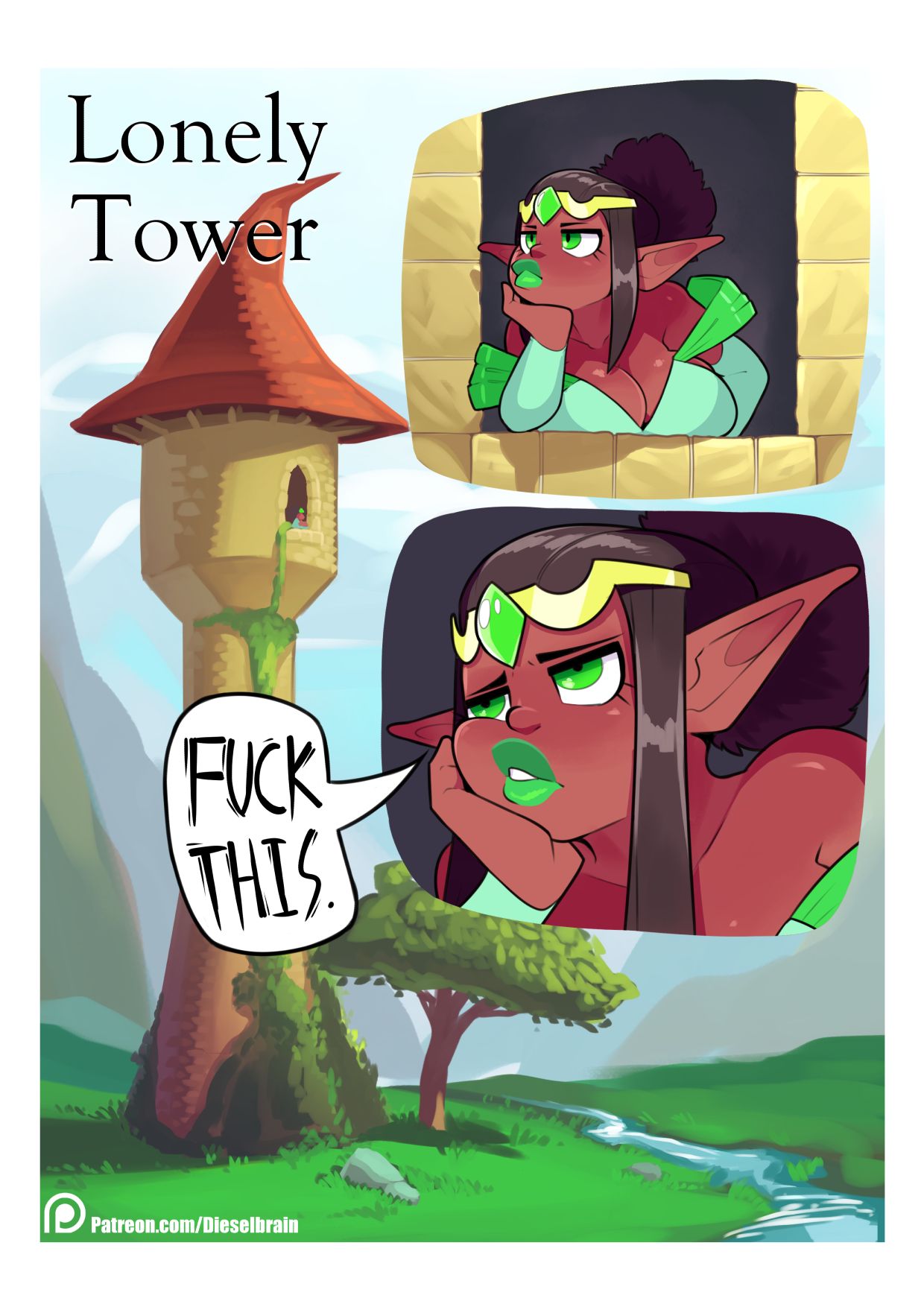 Lonely Tower page 1 full