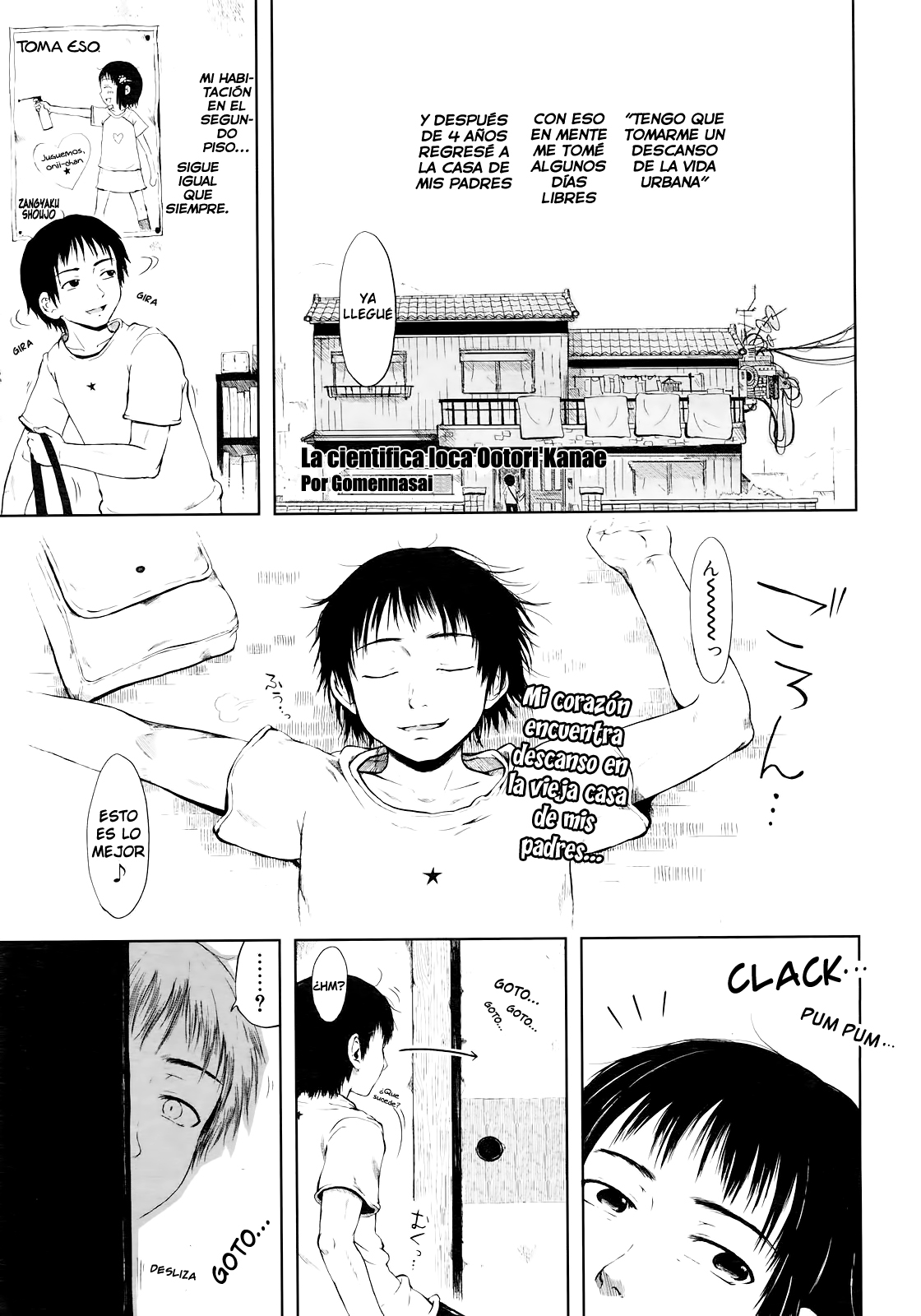 Mad Scientist Ootori Kanae | La científica loca Ootori Kanae Ch. 1-4 page 1 full