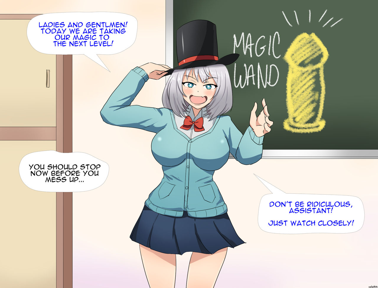 Magical Sempai's Magical Trick! page 1 full