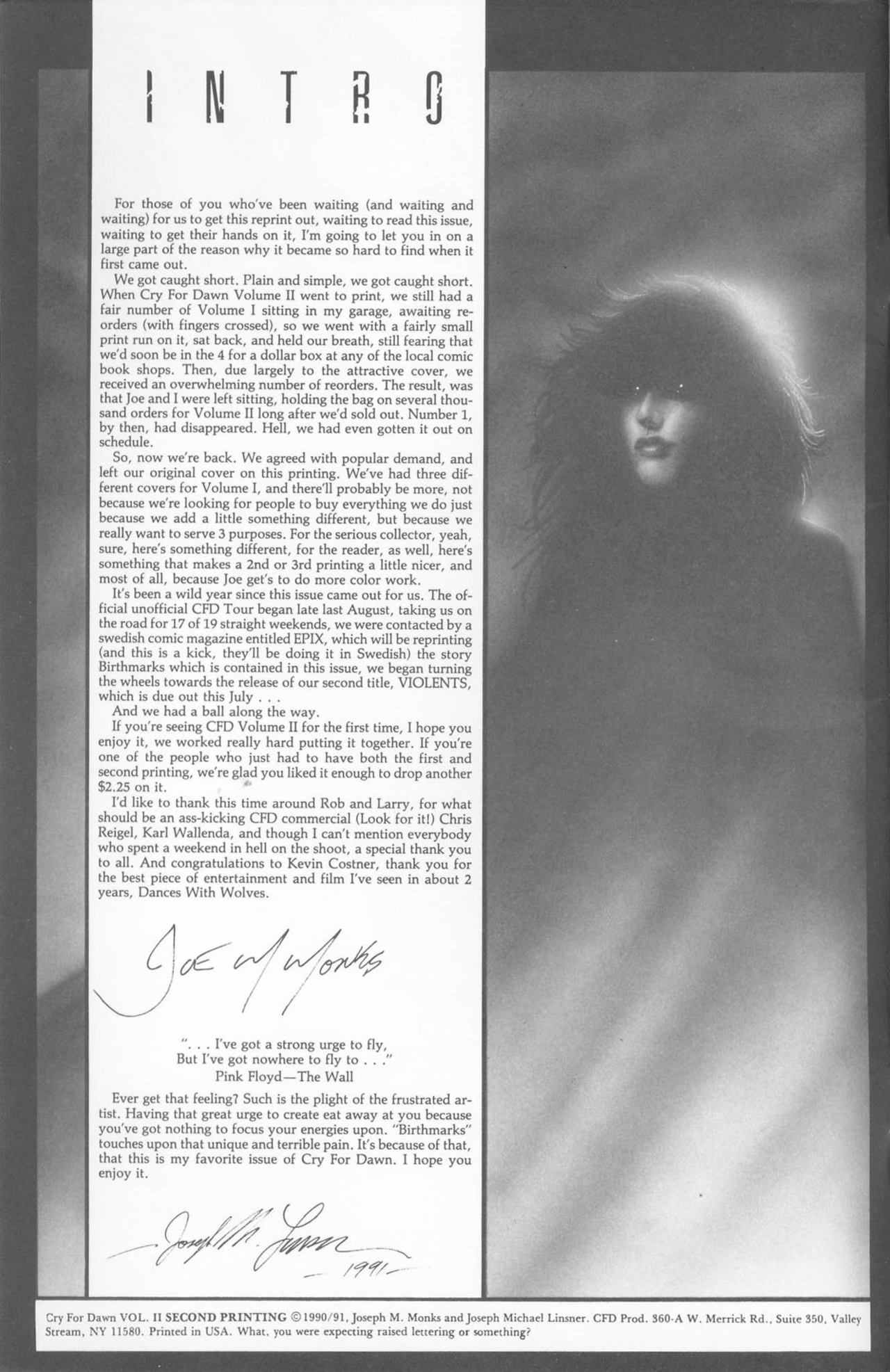 CRY FOR DAWN #2 page 2 full