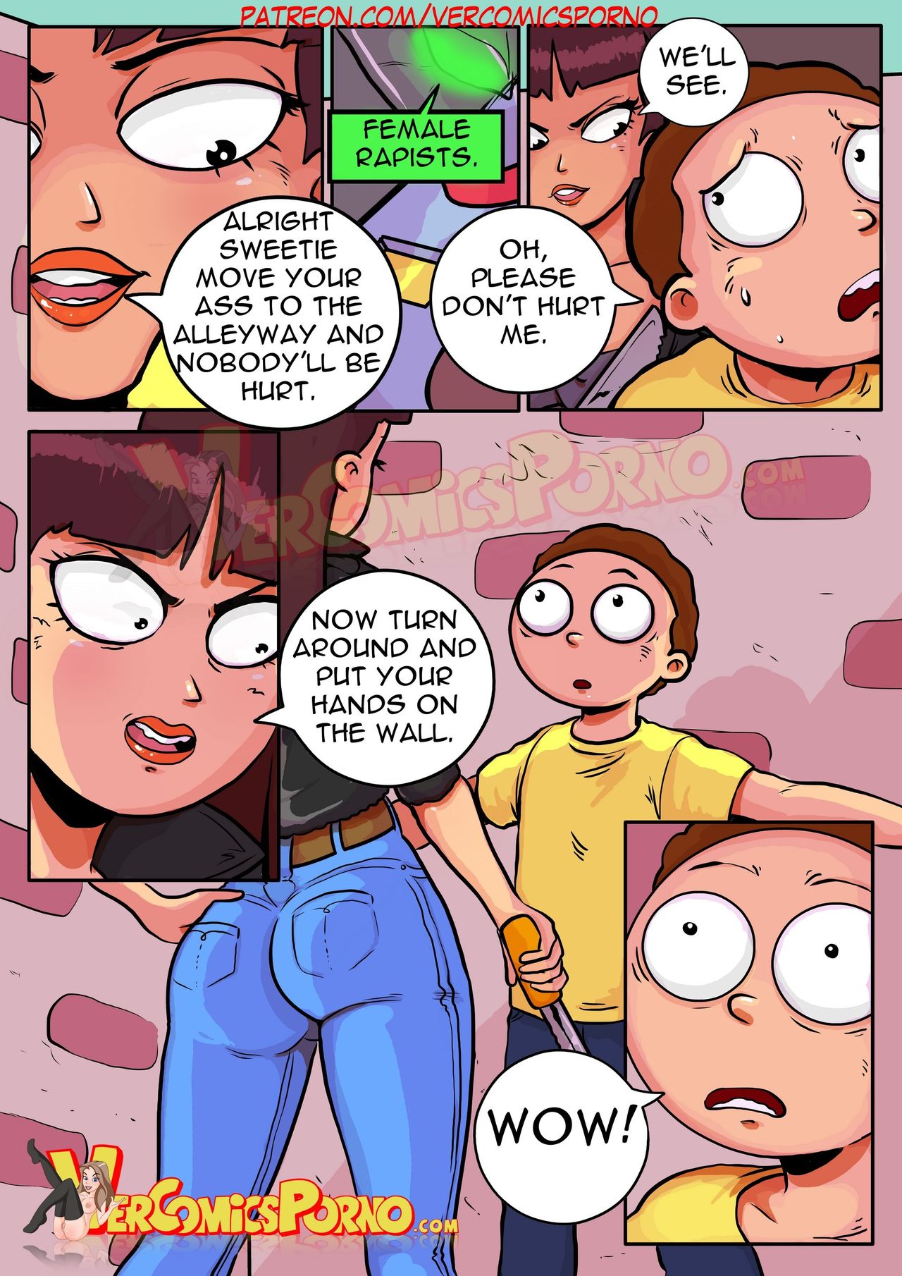 Rick & Morty: Pleasure Trip page 10 full