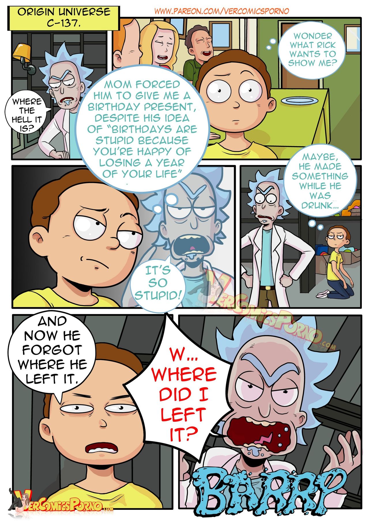 Rick & Morty: Pleasure Trip page 2 full