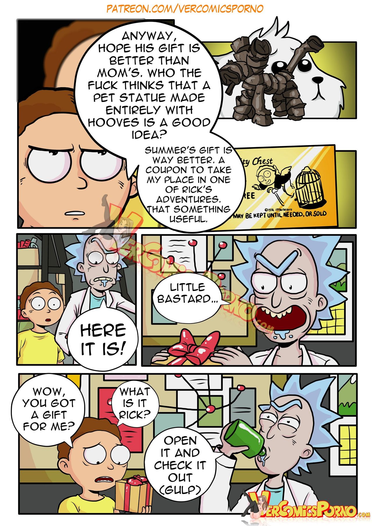 Rick & Morty: Pleasure Trip page 3 full
