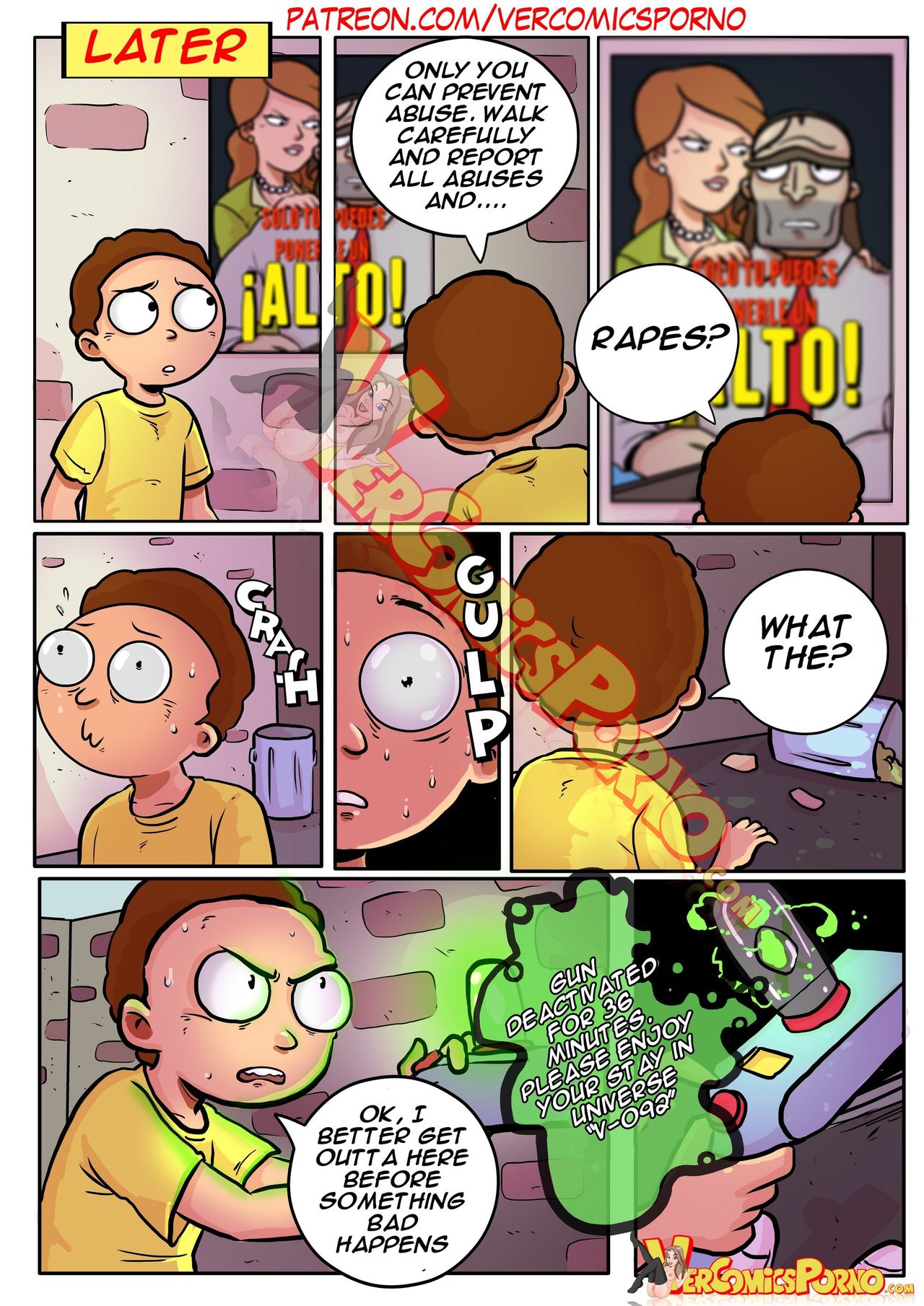 Rick & Morty: Pleasure Trip page 8 full