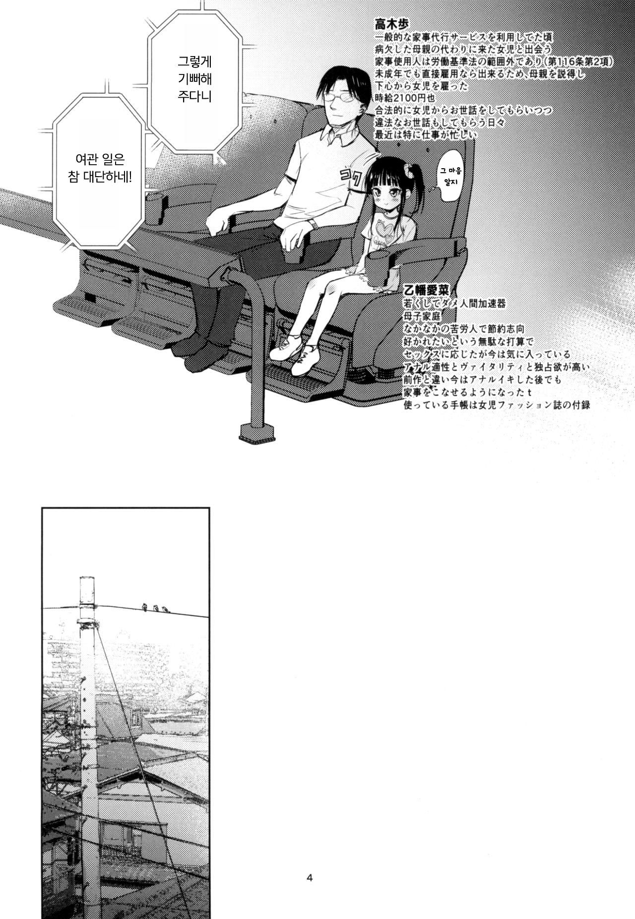 JS Kaji Daikou  de Ecchigurashi 2 | JS 가사대행 적 음란생활 2 page 4 full
