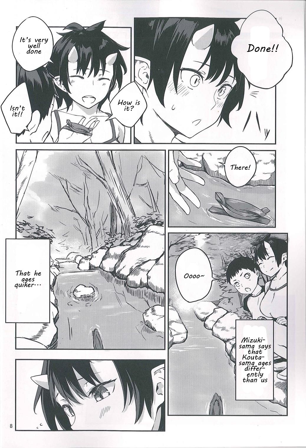 Oni no Sumu Ie Ni | Demon's Home Part 2 page 8 full