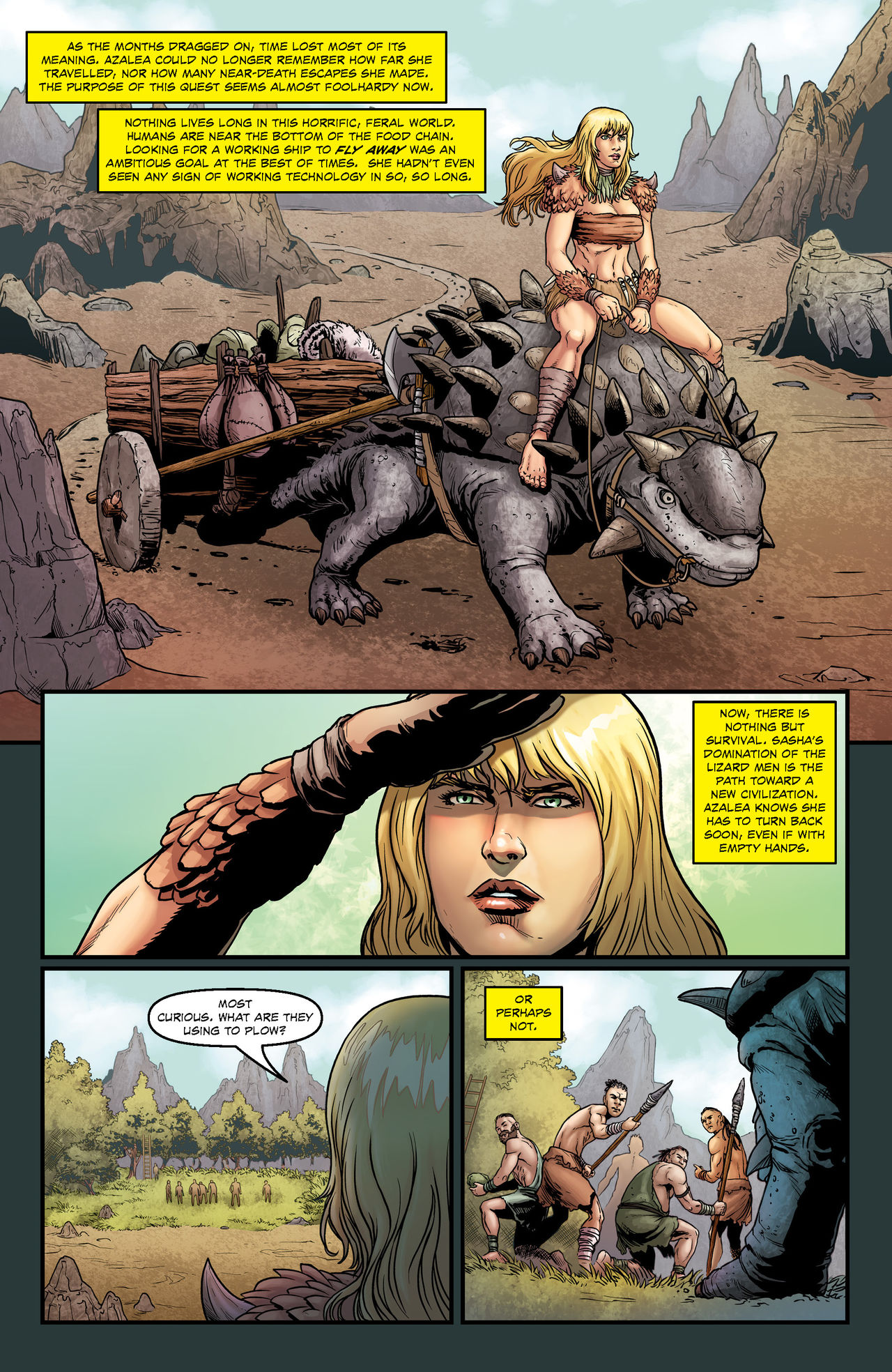Jungle Fantasy꧇ Annual page 4 full