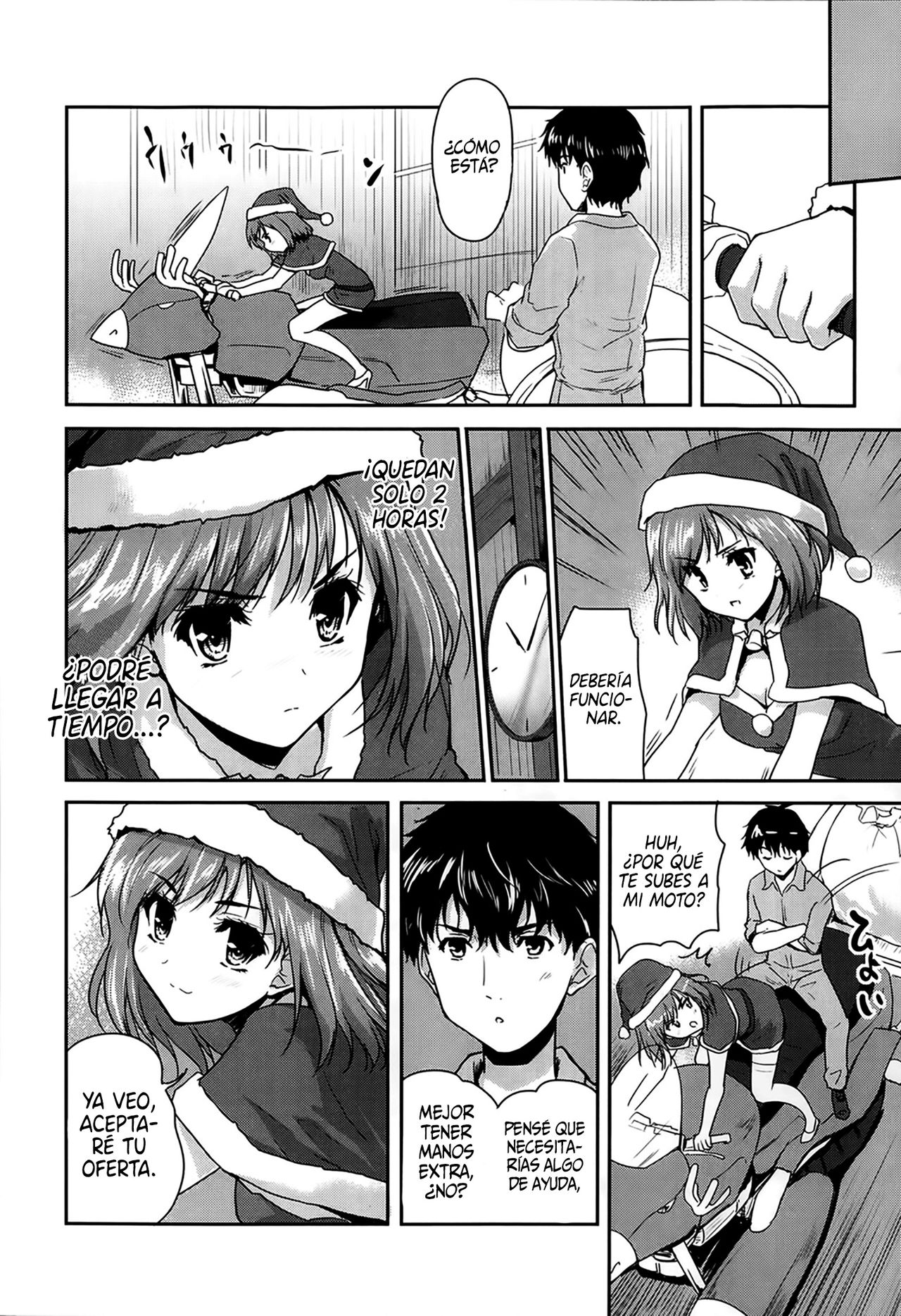 Chinnyuusha ha Santa Claus | La intrusa es Santa Claus page 10 full