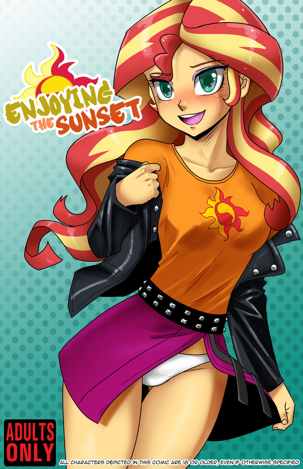 Enjoying the Sunset page 1 full