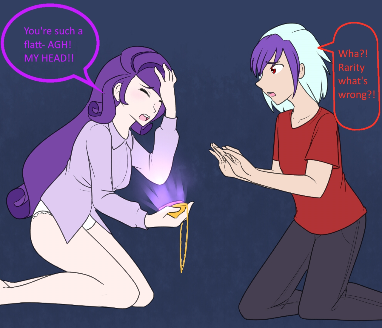 Fabulously Evil Double Transformation page 2 full